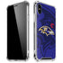 NFL Baltimore Ravens Double Vision iPhone XS Max Clear Case